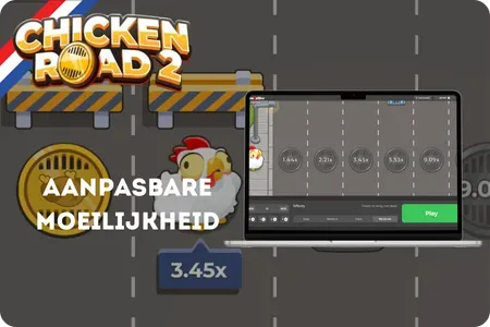 Moeilijkheidsniveaus in Chicken Road 2