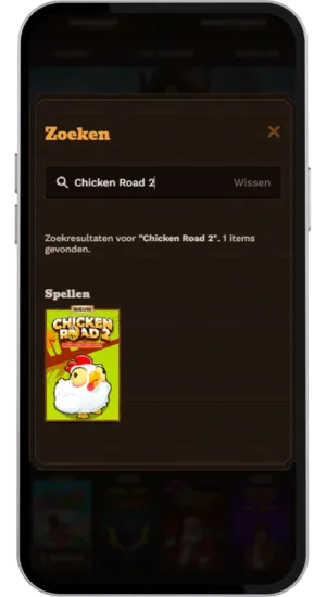 Spelinterface van Chicken Road 2