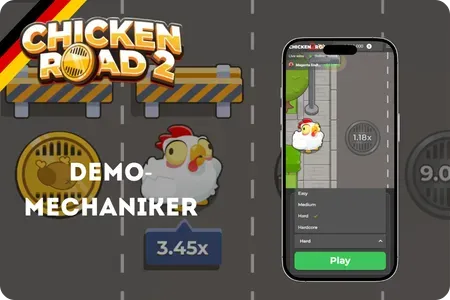 Chicken Road Demo-Mechaniken Gameplay