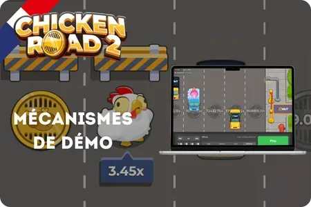 Mécaniques de gameplay de la démo Chicken Road
